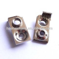 Metal Stamping nickel plating brass automotive battery terminal